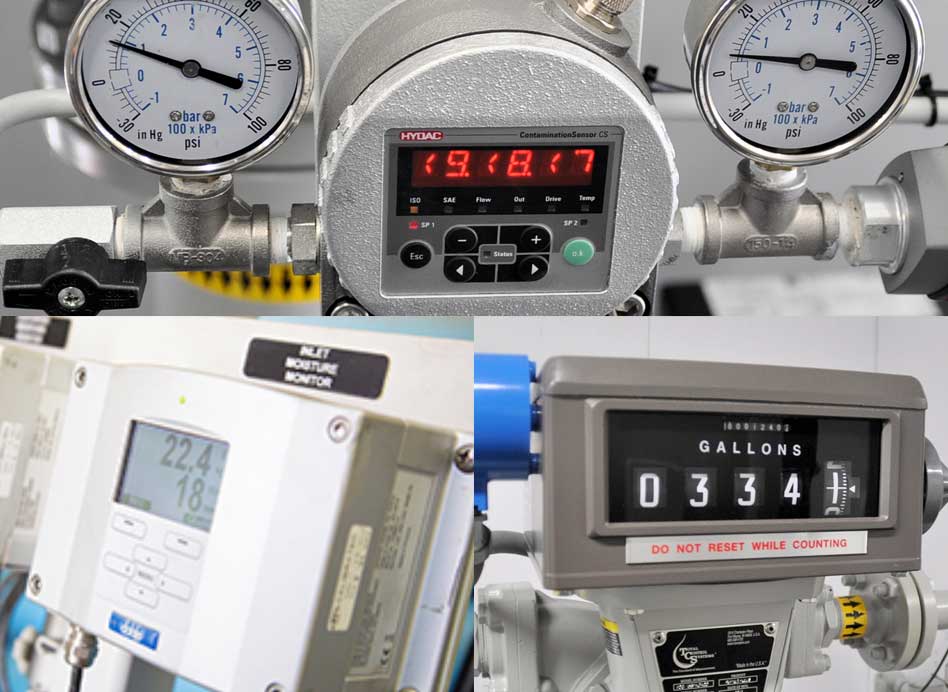 Sesco oil processor instrumentation custom installation